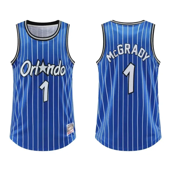 Mitchell & Ness Orlando Magic Tracy McGrady Hardwood Classics Jersey Blue - 1