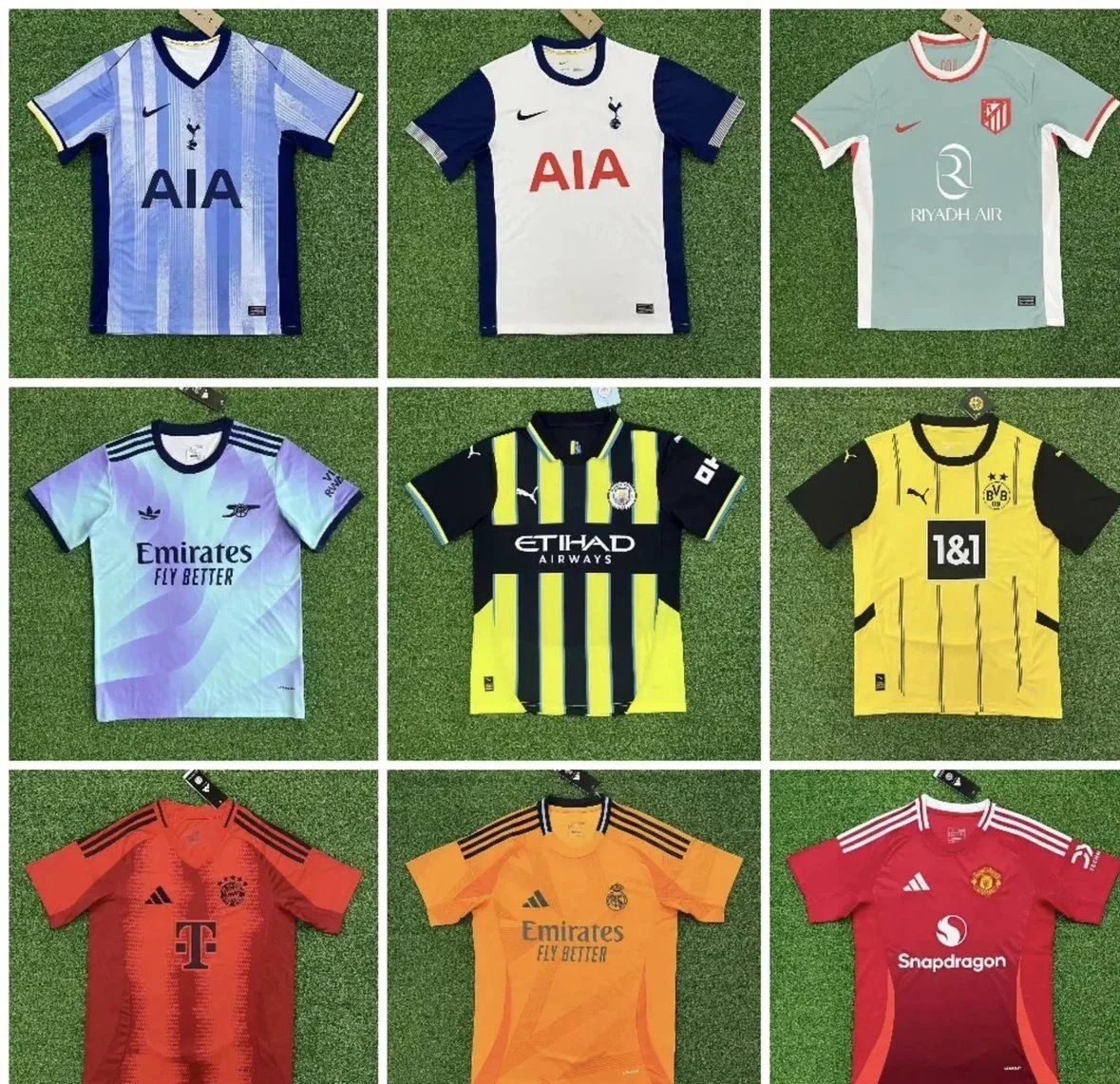 Football Jerseys Collection - Top Club Kits 2024