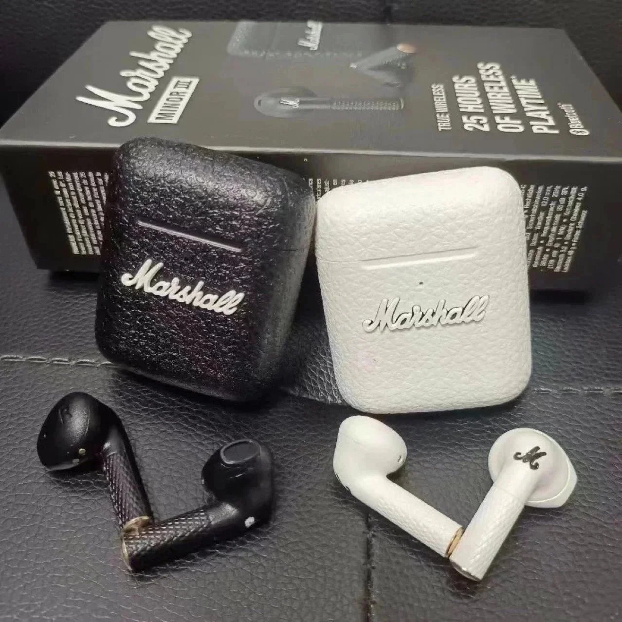 Marshall Minor III True Wireless Earbuds Black - 4