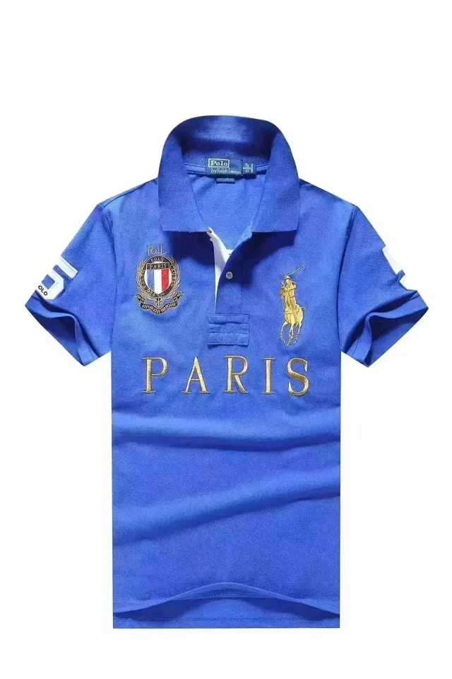 Polo Ralph Lauren Shirts City Embroidered Short-Sleeve Shirt with Number Graphic product detail image 7