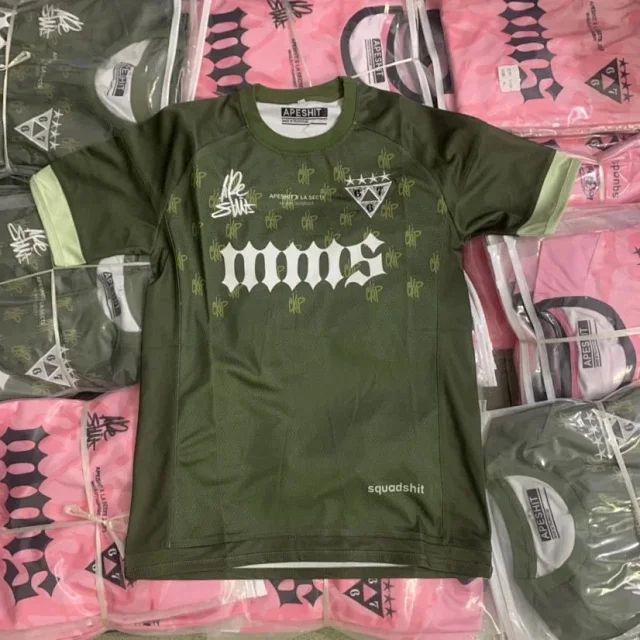 Apeshit Football Jerseys La Secte 2023 graphic short-sleeve jersey product detail image 10
