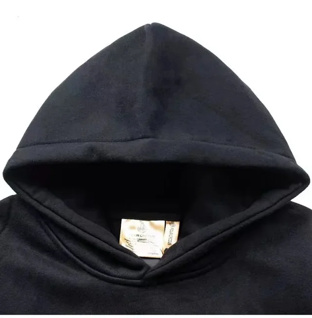Unbranded Hoodies & Sweatshirts Hooded sweatshirt with graffiti-style print and kangaroo pocket product detail image 2