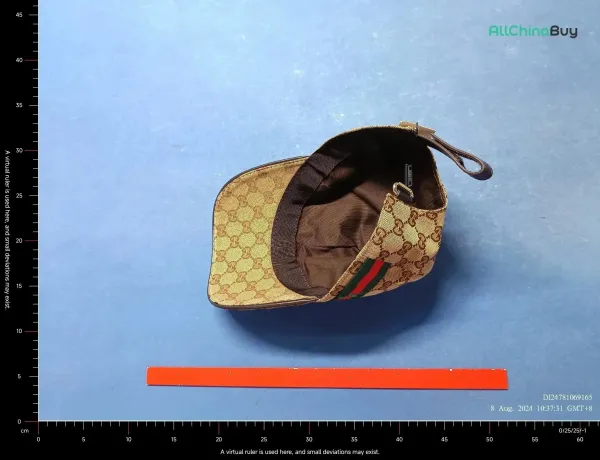 Gucci GG Monogram Baseball Cap Beige and Brown - 7