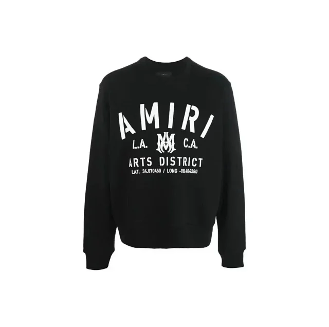 AMIRI Hoodies & Sweatshirts Logo Graphic Crewneck Sweatshirt product detail image 3