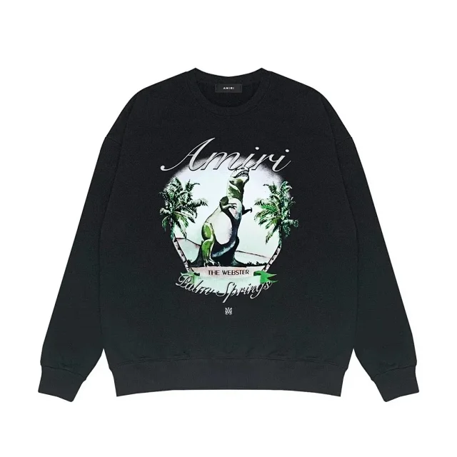Amiri Hoodies & Sweatshirts Graphic crewneck sweatshirt product detail image 3