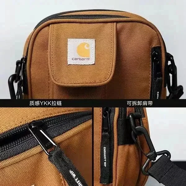Carhartt Crossbody Bags Canvas utility bag with front flap pocket product detail image 6
