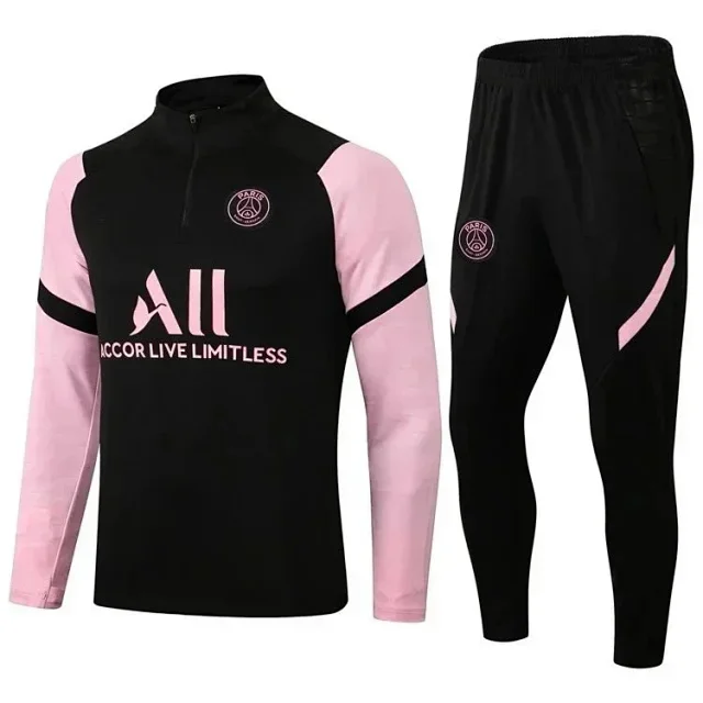 Paris Saint-Germain Tracksuits Long-Sleeve Half-Zip Training Tracksuit Set product detail image 6