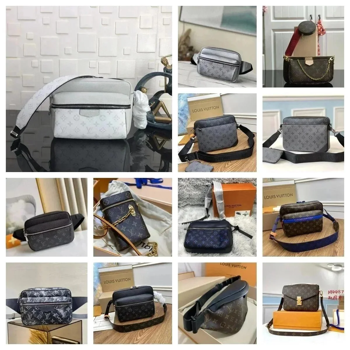 Louis Vuitton genuine leather bags