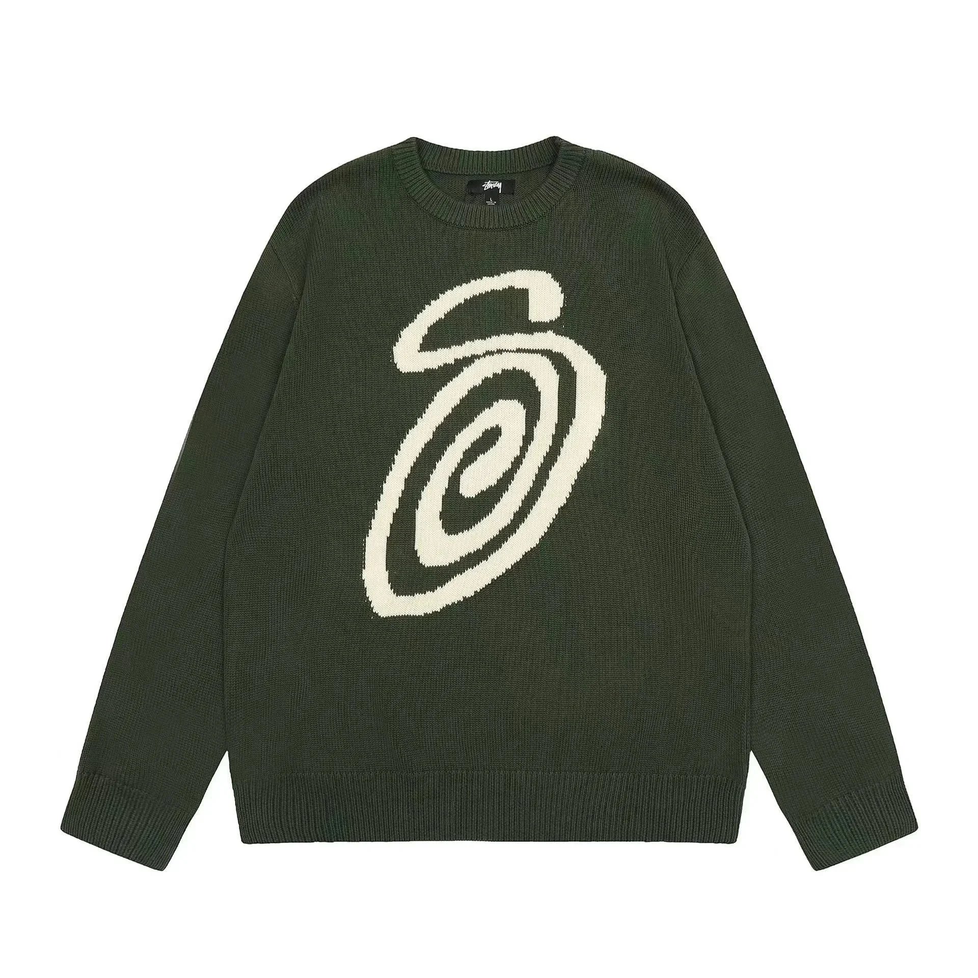 Stüssy Knitwear Graphic Logo Knit Crewneck Sweater image 14