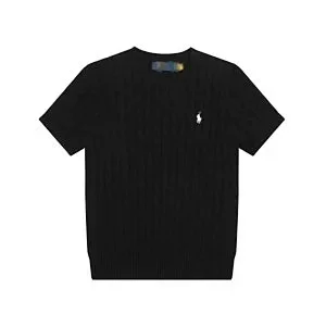 Ralph Lauren Knitwear Short-Sleeve Cable-Knit Crewneck product detail image 10