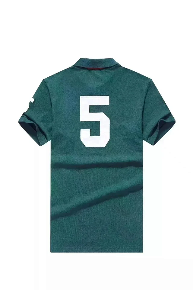 Polo Ralph Lauren Shirts City Embroidered Short-Sleeve Shirt with Number Graphic product detail image 4