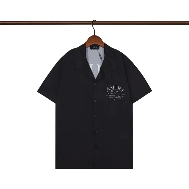 AMIRI Shirts Short-Sleeve Graphic Button-Up product detail image 8