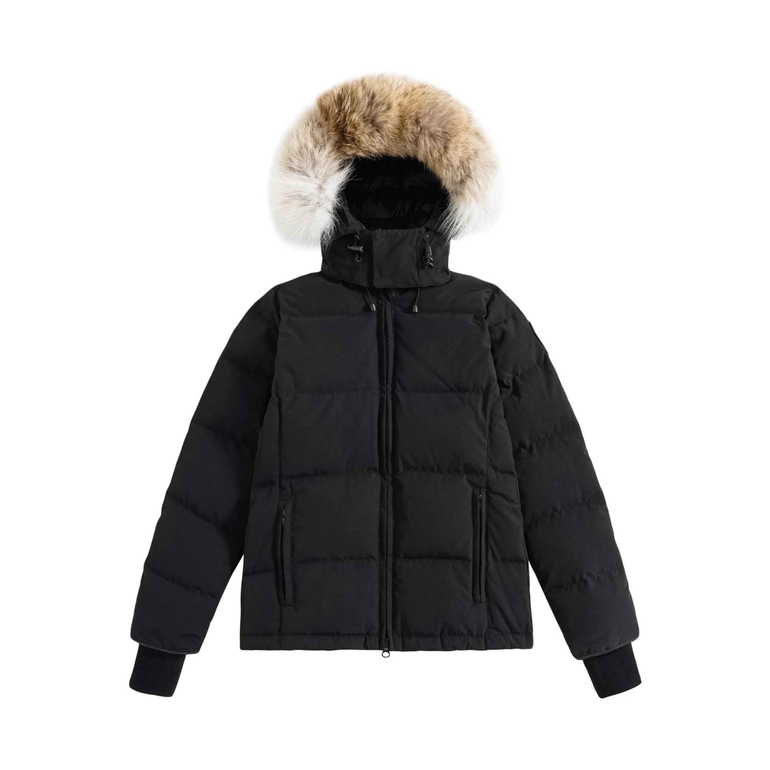 Design Puffer Parka Red with Black Trim Down Jacket - 15