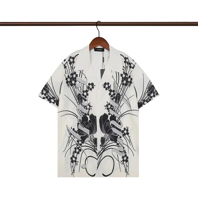 AMIRI Shirts Short-Sleeve Graphic Button-Up product detail image 5