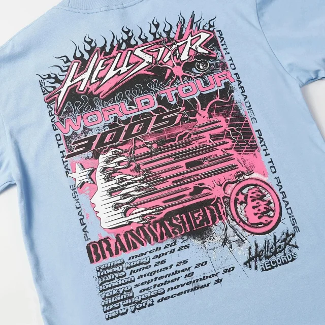 Helstar T-Shirts Oversized graphic crew-neck T-shirt product detail image 7