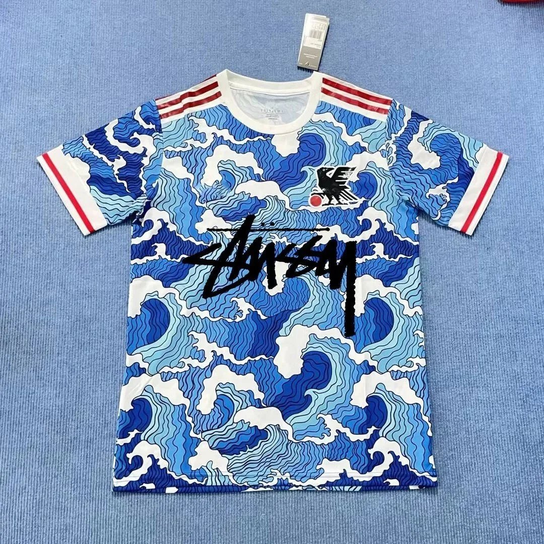 日本海浪蓝签名版