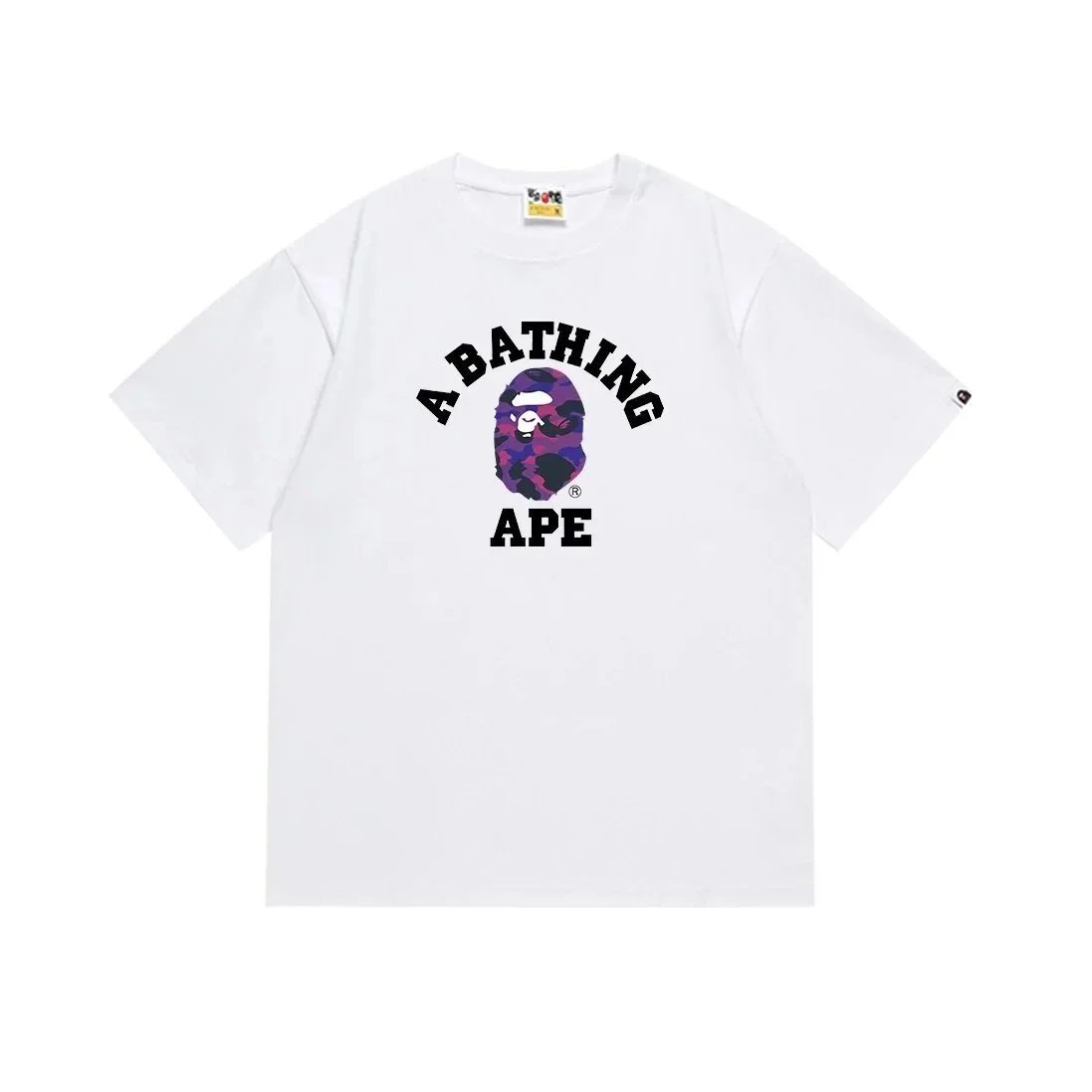 A BATHING APE T-Shirts Short-Sleeve Head Graphic image 3