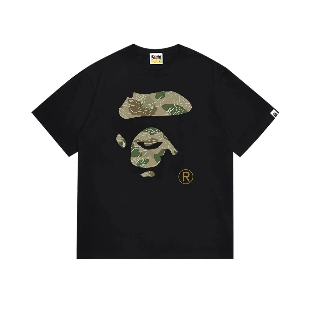 A BATHING APE T-Shirts Short-Sleeve Head Graphic — 19