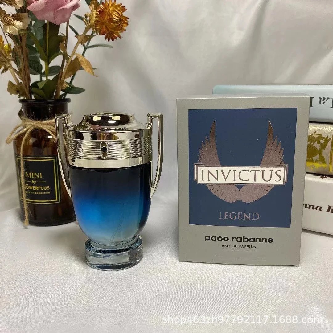 Rabanne Invictus Parfum 2024 Edition Blue-Gold Perfume Bottle - 2
