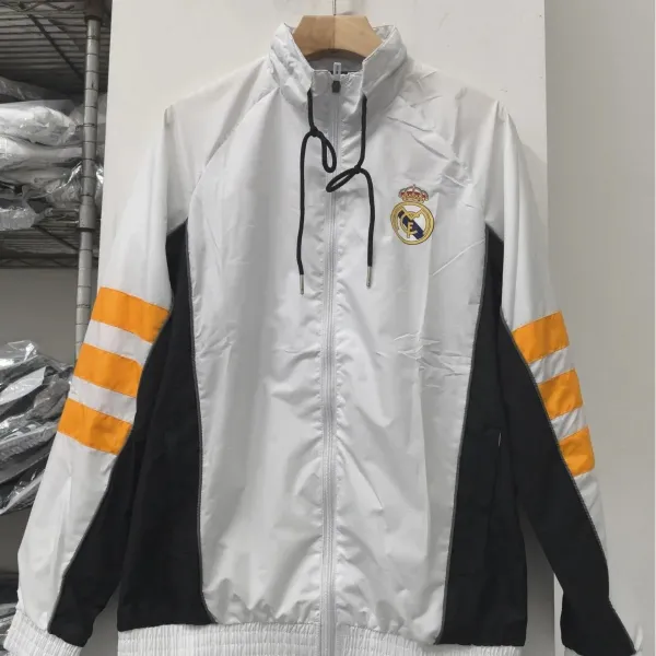 Argentina AFA Windbreaker Jacket White/Black - 5