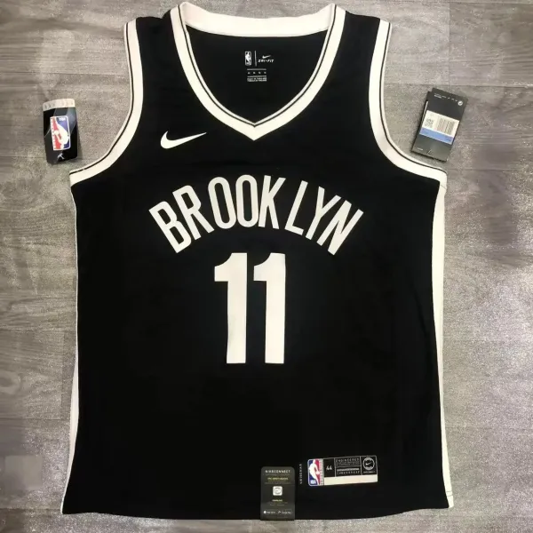 Nike Brooklyn Nets Kyrie Irving #11 Statement Edition Jersey Black - 1