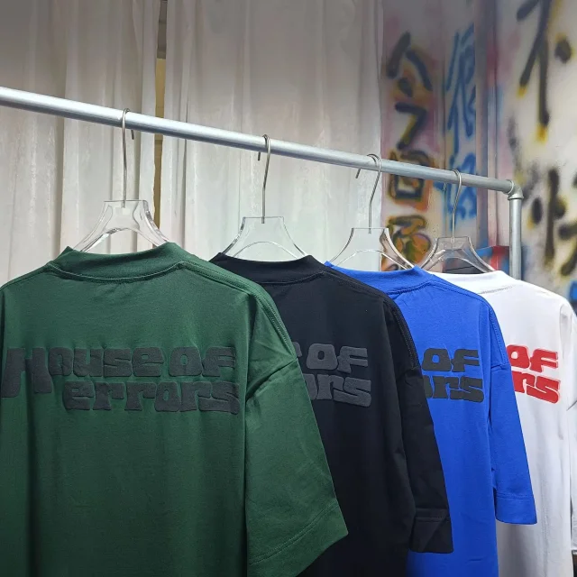 House of Errors T-Shirts Oversized Eye Graphic T-Shirt product detail image 6
