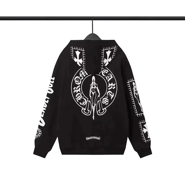 Chrome Hearts Hoodies & Sweatshirts Cross Graphic Hoodie product detail image 6