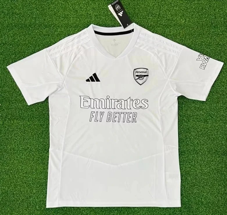 Adidas Football Jerseys Club Jersey — Arsenal Black and White Special Edition