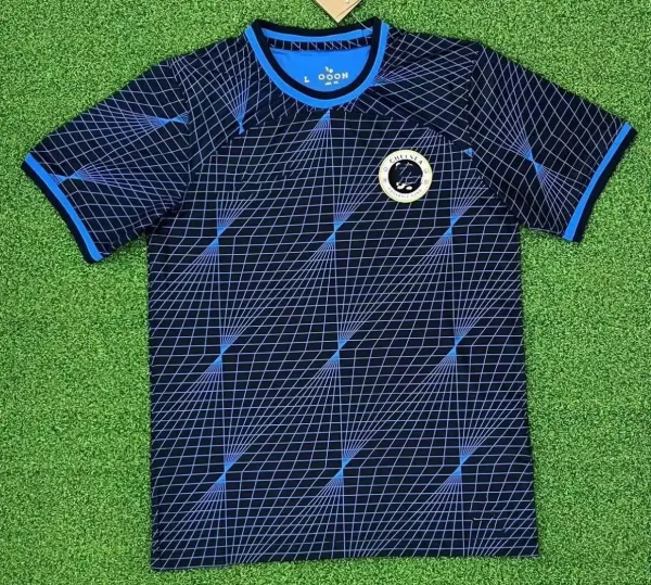 Chelsea FC x L Ooon几何网格训练T-Shirt - 1