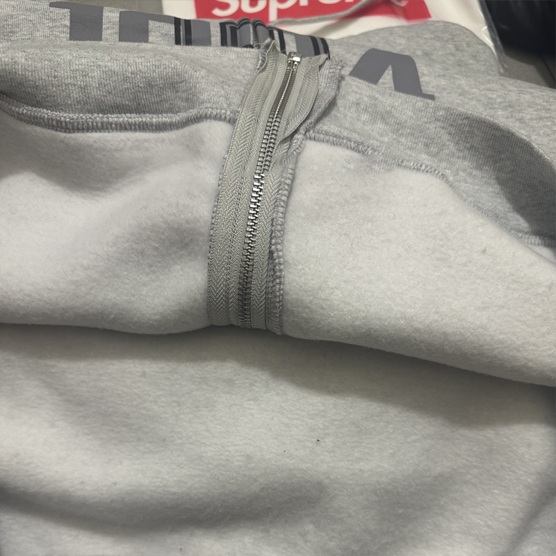 Supreme Hoodies & Sweatshirts Zip-Up Hoodie with Skull Hood Lining and 1994 Graphic image 10
