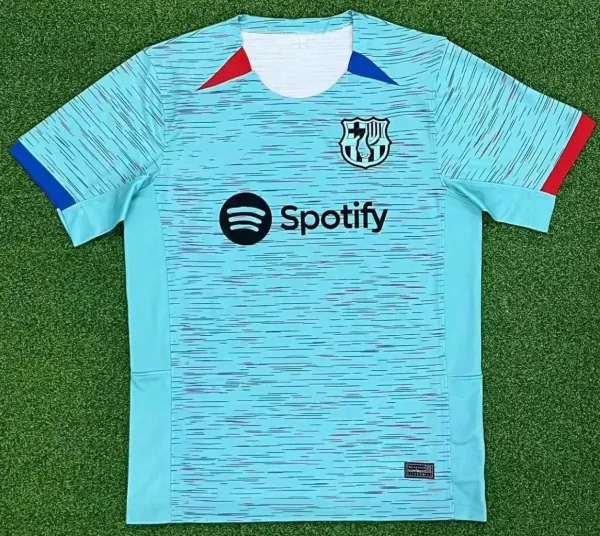 FC Barcelona x Spotify 2023-24 Third Jersey Light Blue - 1