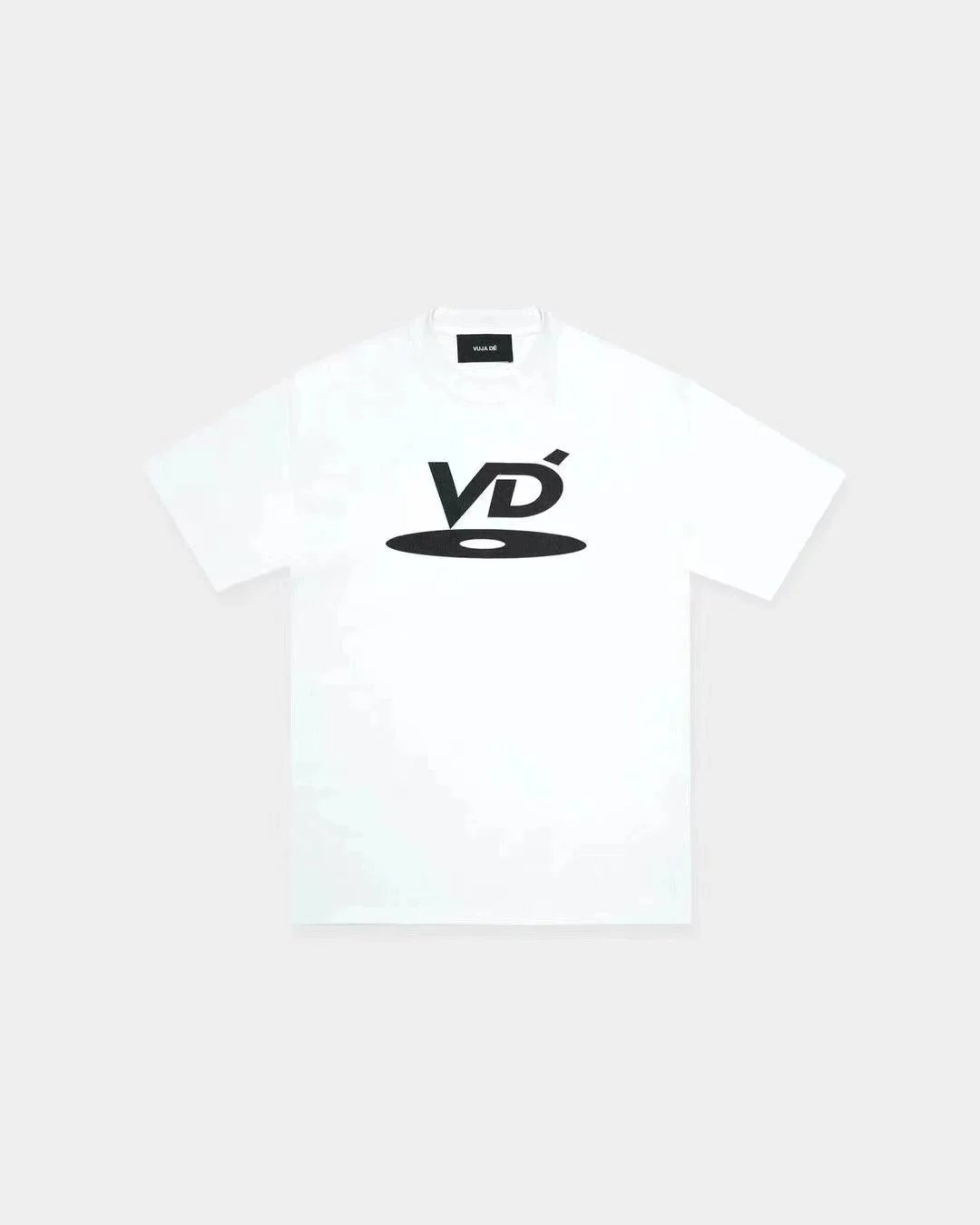 Velja Dé Vinyl Disc Logo Black T-Shirt - 7