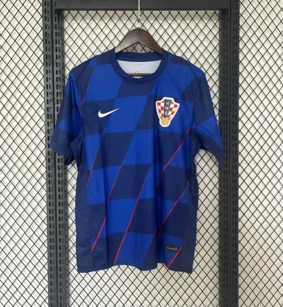 Nike Croatia National Team 2024 Away Jersey Blue - 1