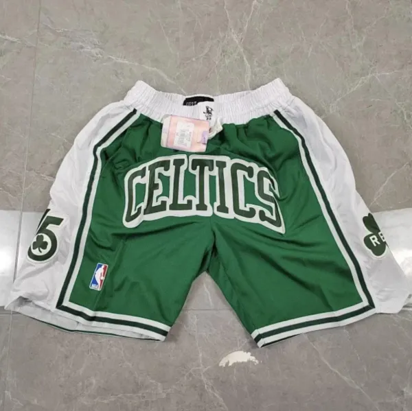 Boston Celtics NBA Swingman Shorts Green/White - 1