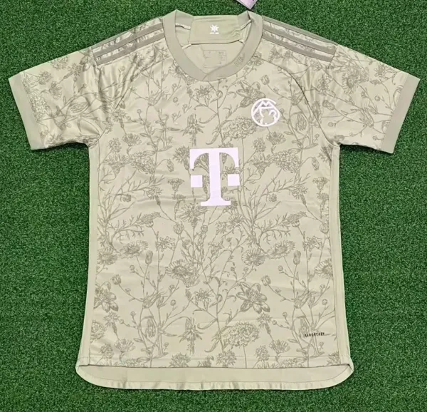 Adidas x Real Madrid Third Jersey 2023-24 Floral Beige Jersey - 1