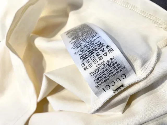 The North Face T-Shirts Gucci collaboration logo graphic product detail image 9