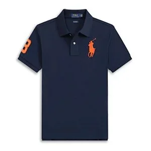 Polo Ralph Lauren Shirts Big Pony short-sleeve shirt with number 3 sleeve patch product detail image 10