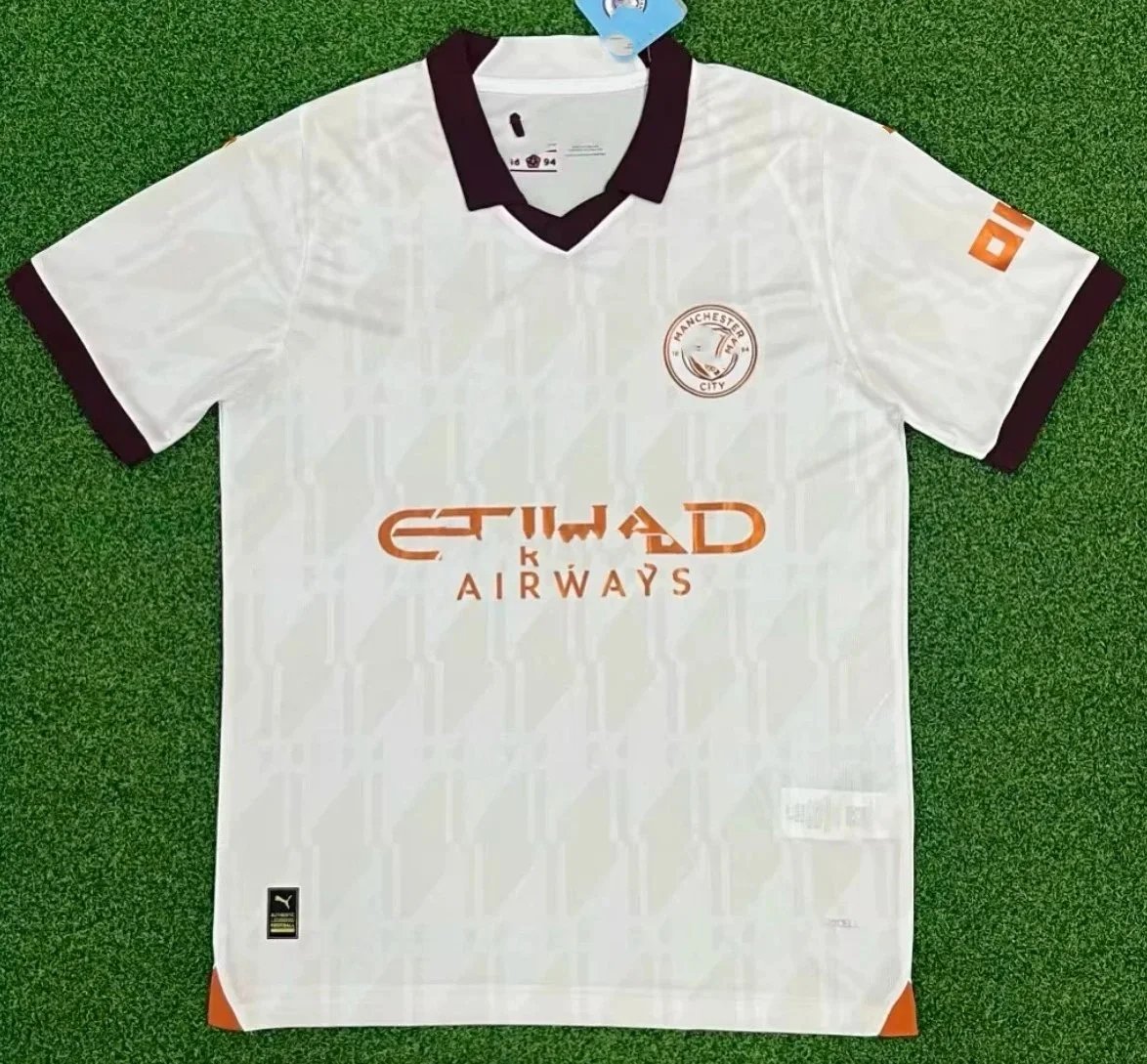 Manchester City x Puma 2023-24 Third Jersey White