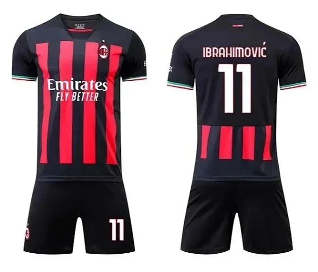 AC Milan Football Jerseys Jersey and Shorts Set product detail image 7