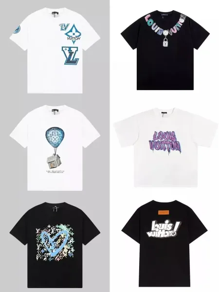 Louis Vuitton Necklace Graphic T-Shirt Black - 2