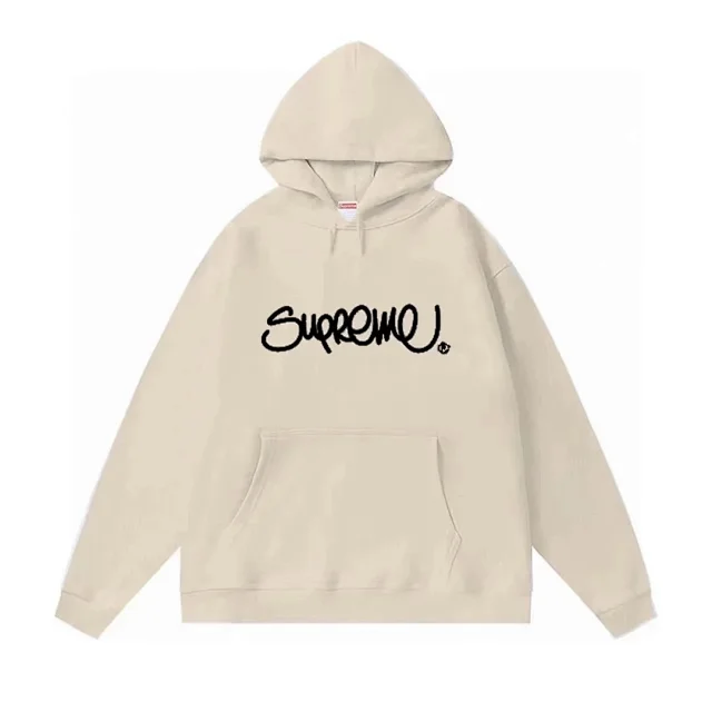 Supreme Hoodies & Sweatshirts Logo Pullover Hoodie with Kangaroo Pocket product detail image 9