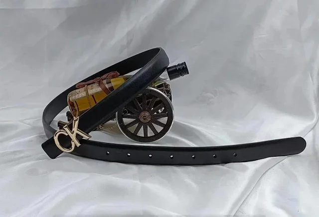 Calvin Klein Belts K4-02269 CK Monogram Buckle Belt product detail image 3