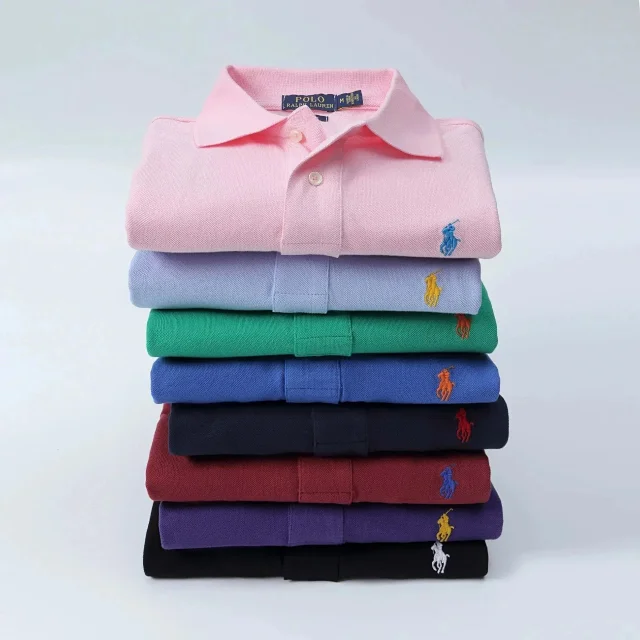 Ralph Lauren Shirts Custom Fit Long-Sleeve Polo Shirt product detail image 6