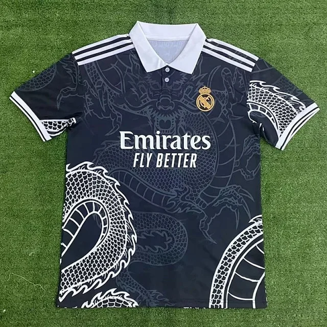 Real Madrid Football Jerseys Graphic dragon jersey product detail image 5