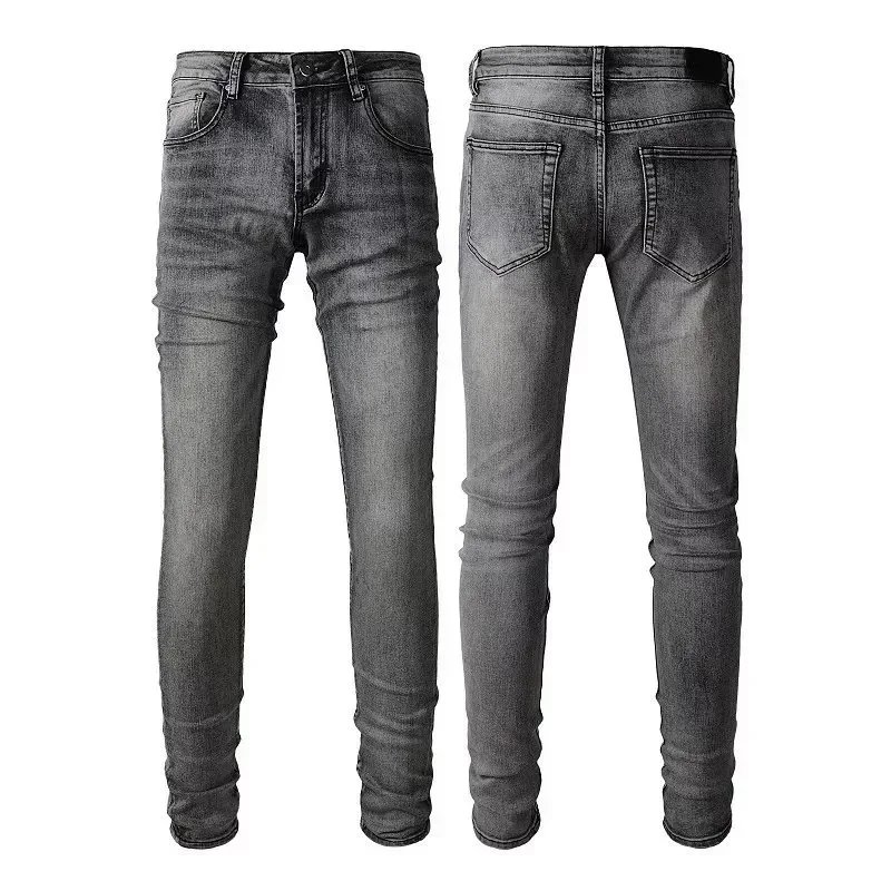 Amiri Distressed printed denim jeans image 7