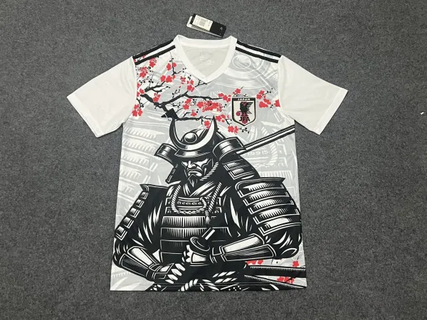 Adidas Japan National Team Samurai Graphic Jersey White - 1