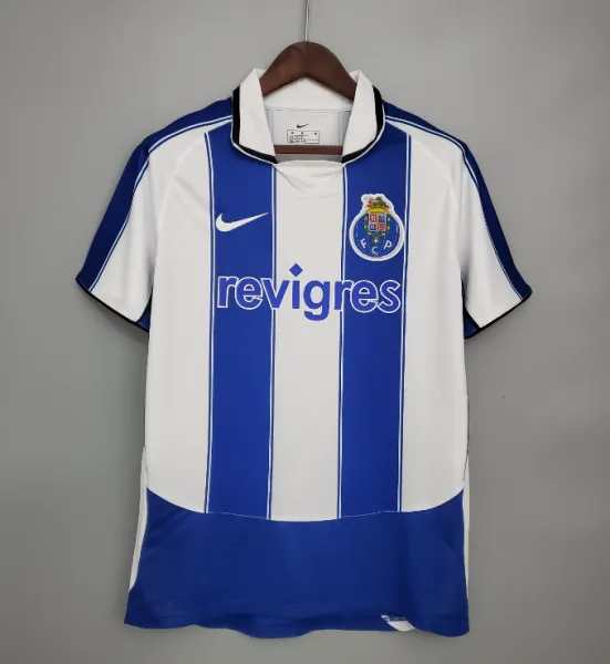 Nike FC Porto 2004-05 Home Jersey Blue and White - 1