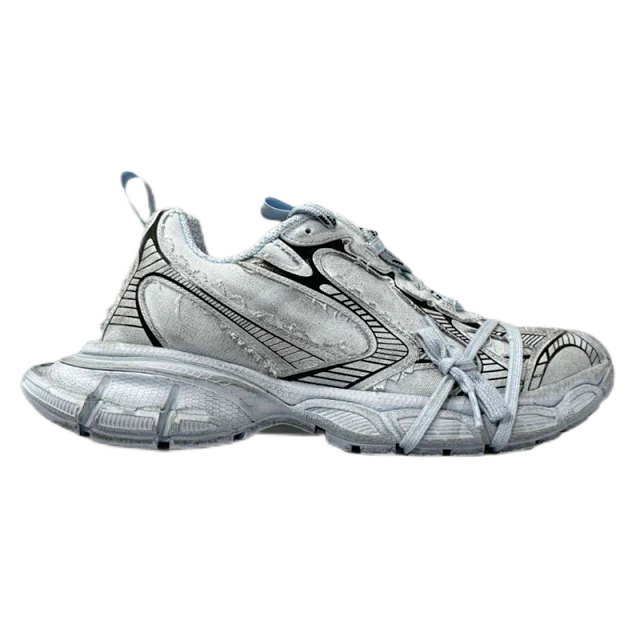 Unbranded Sneakers Mesh Chunky with Oversized Laces product detail image 4