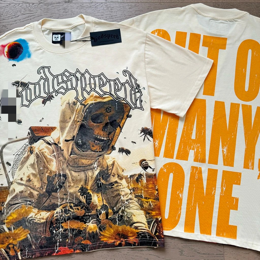 Godspeed T-Shirts Skull Graphic Print image 5