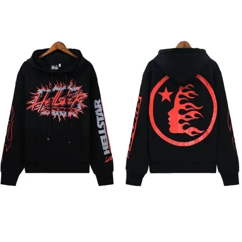 Hellstar Hoodies & Sweatshirts Graphic Pullover Hoodie — ALBB-LMWY-0039